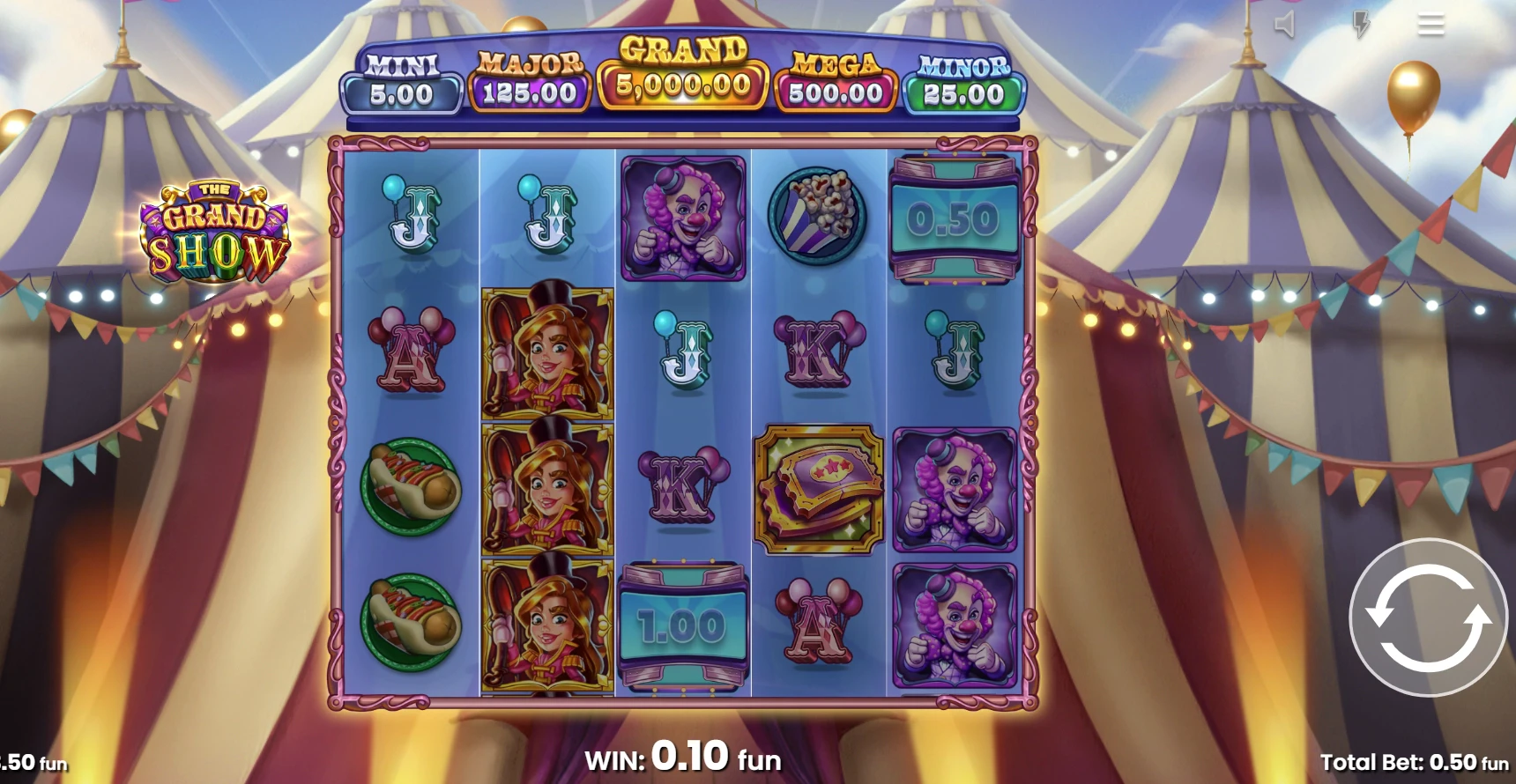 The Grand Show Demo Mode