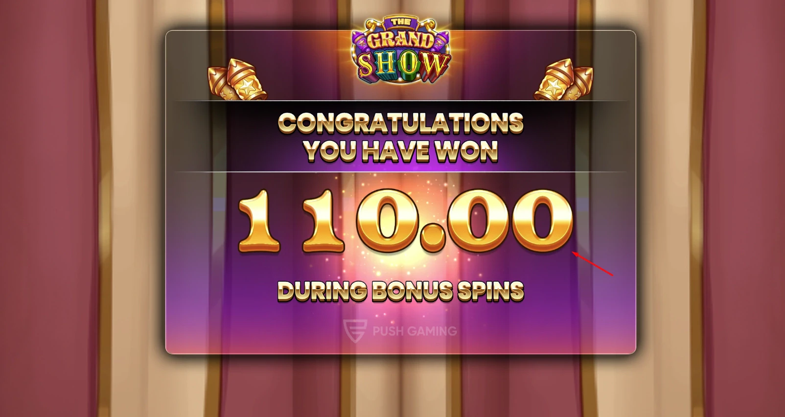 The Grand Show Final Payout