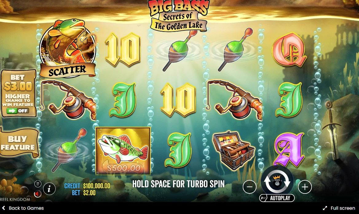 Big Bass Secrets of the Golden Lake Theme