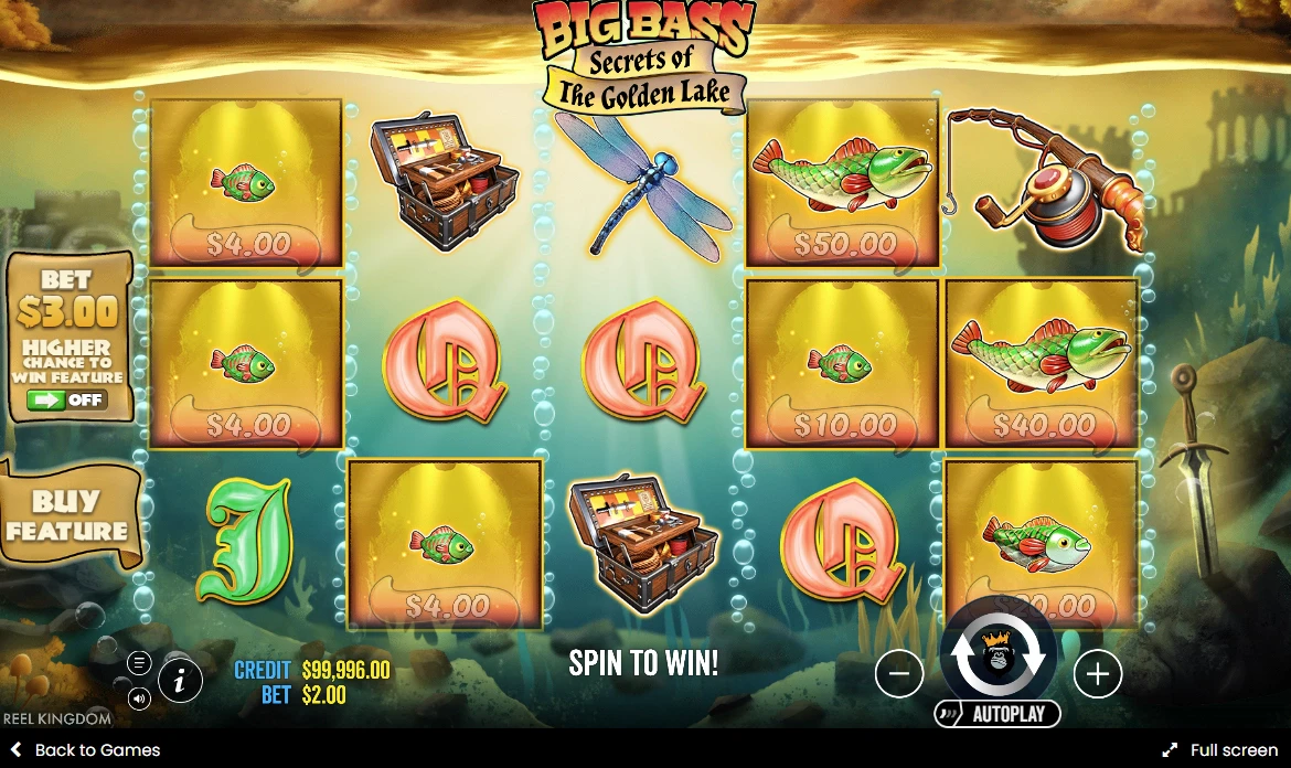 Big Bass Secrets of the Golden Lake Game Mechanics