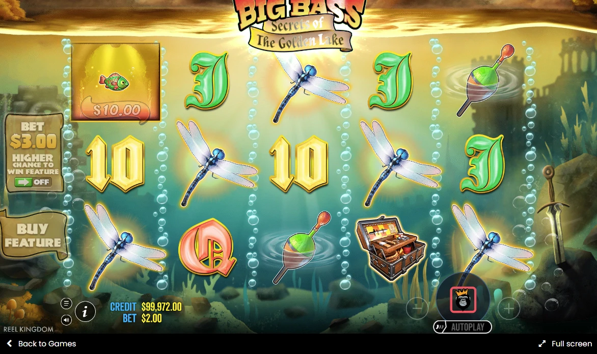 Big Bass Secrets of the Golden Lake Demo Mode