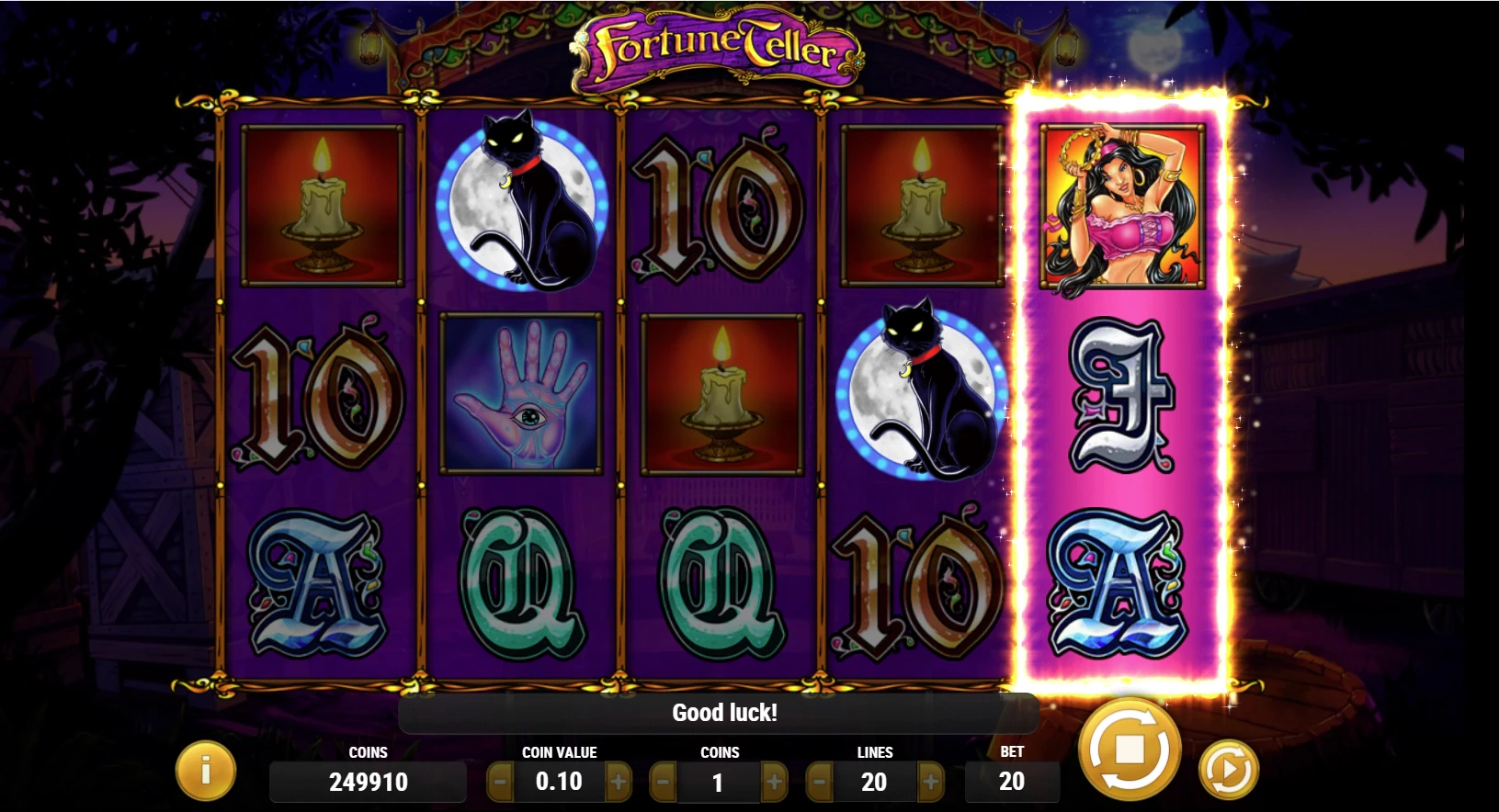 Fortune Teller Demo Mode