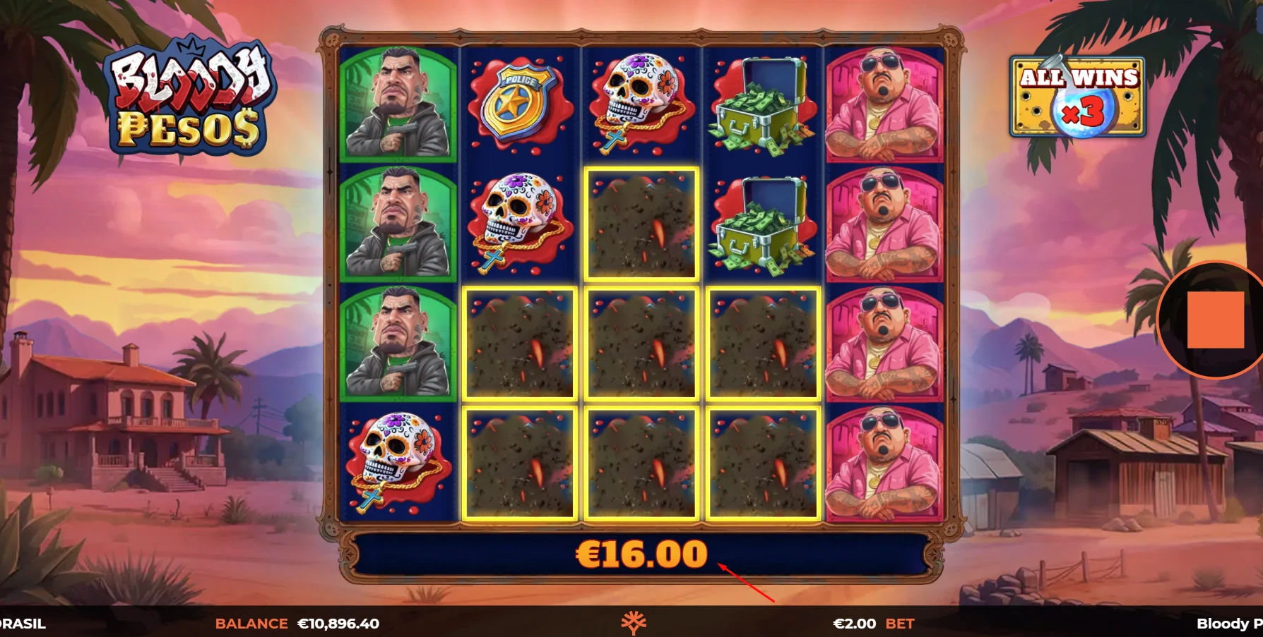 Bloody Pesos Demo Mode