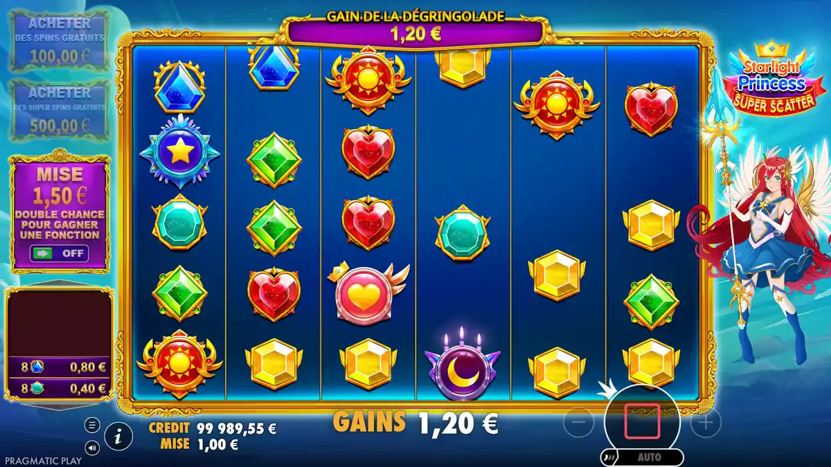 avalanche sur starlight princess super scatter