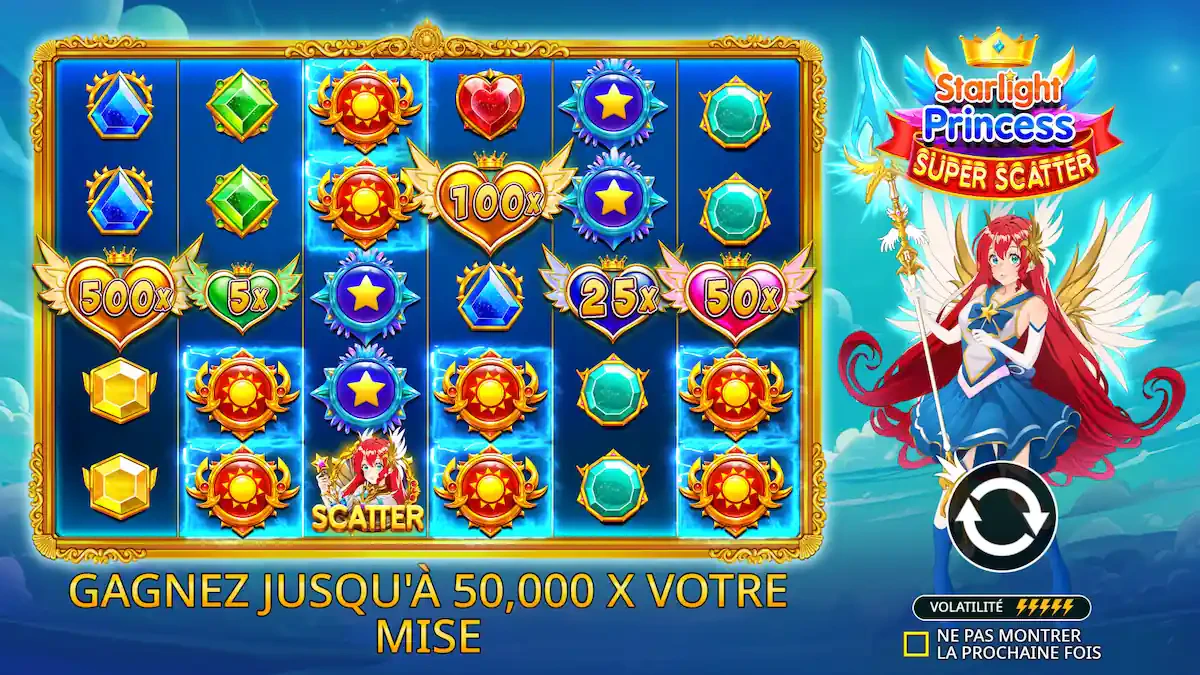 gain max de starlight princess super scatter