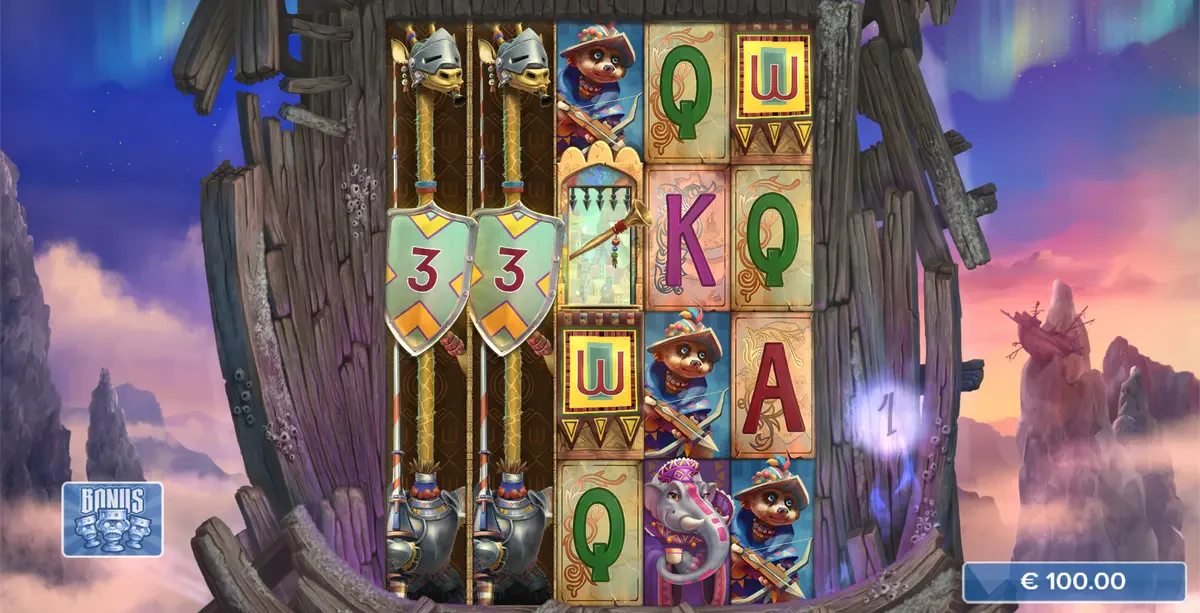 bonus de free spins de giraffalot