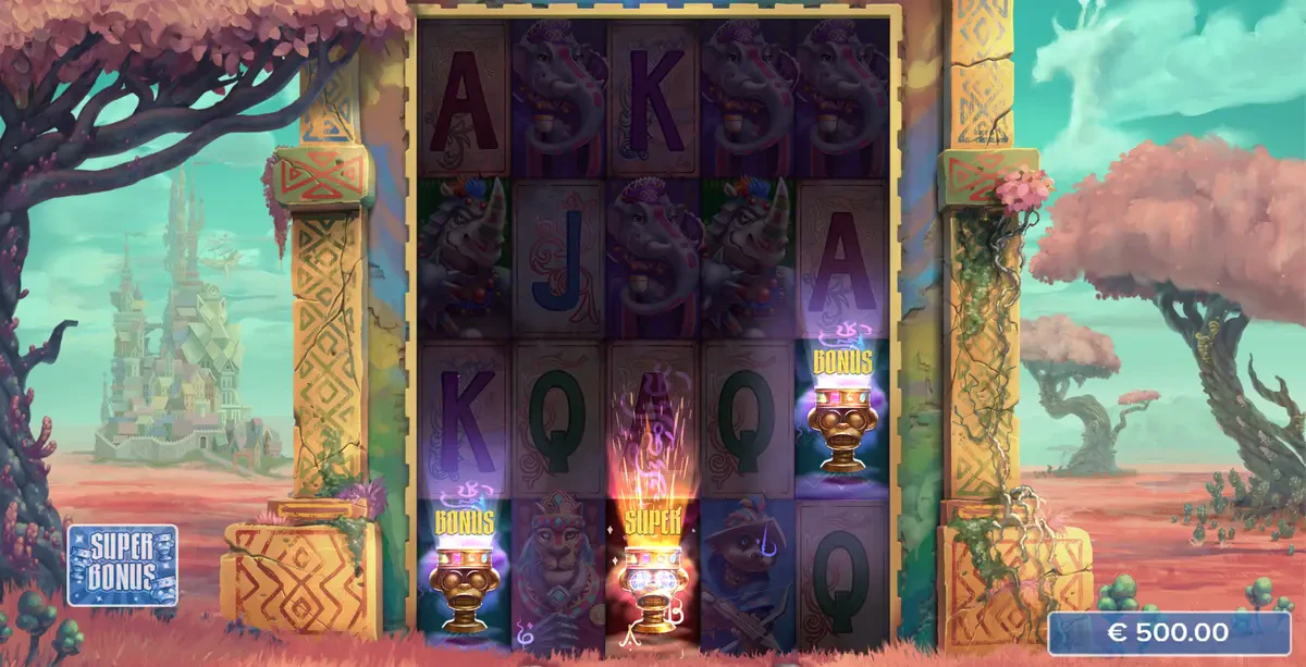 accès au super bonus de giraffalot