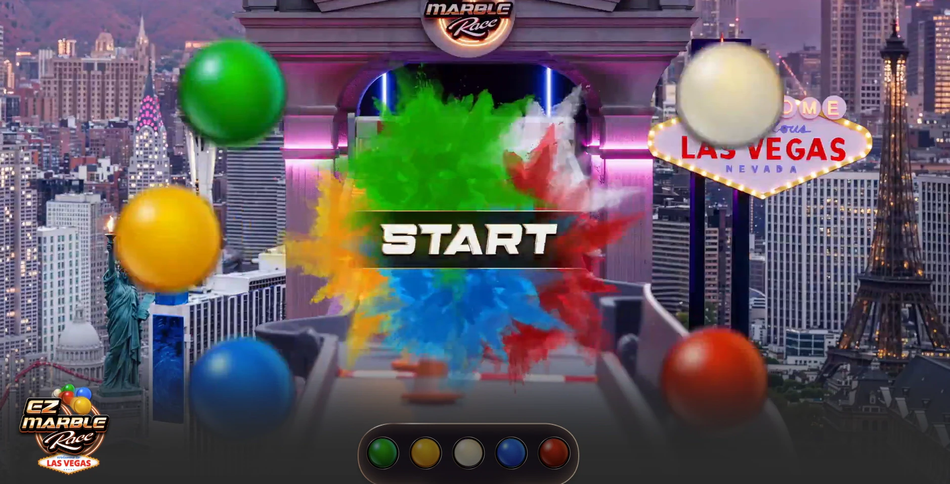 EZ Marble Race Las Vegas