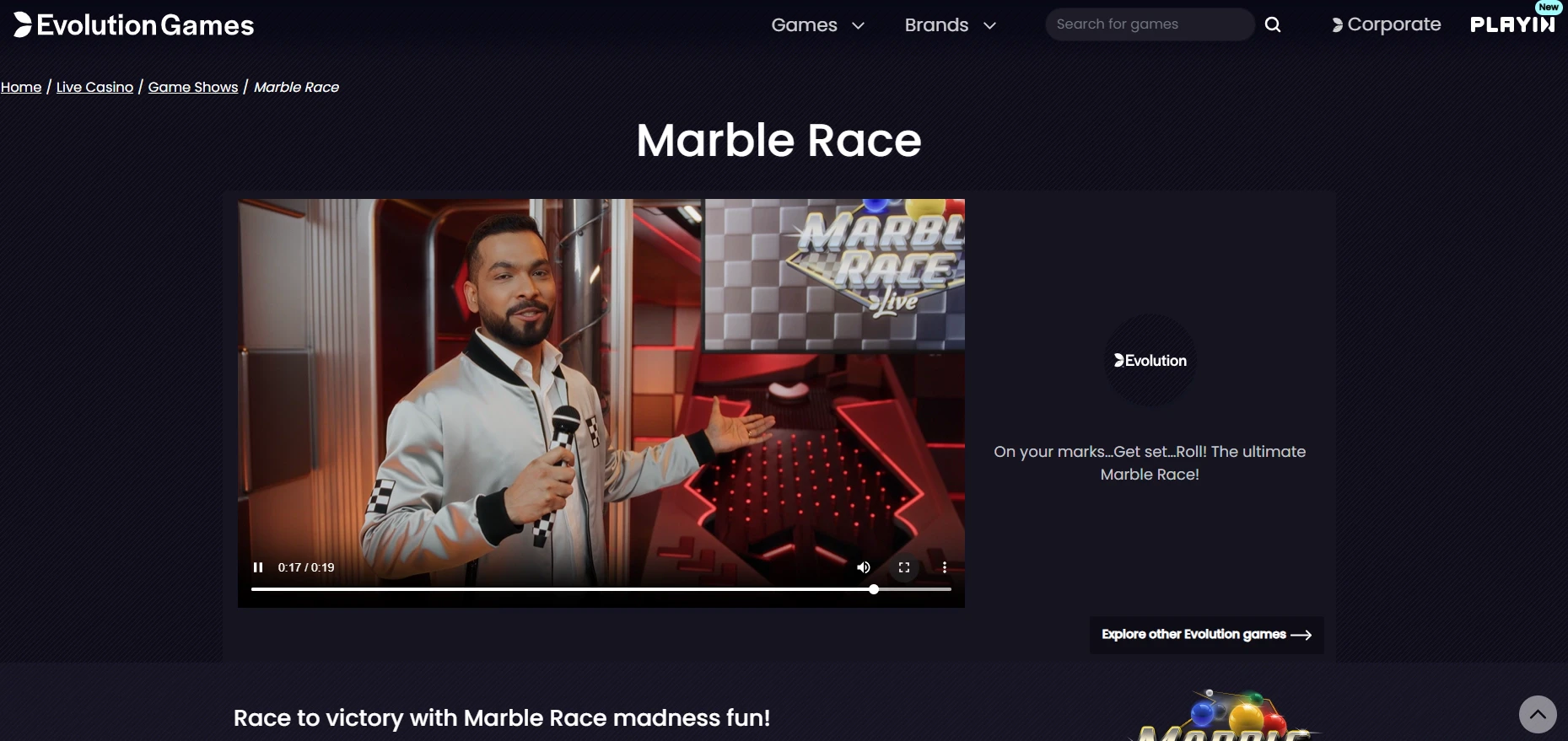 Marble Race Live by Evolution