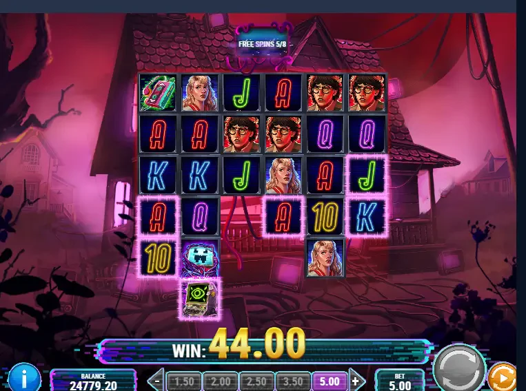 Tela das Rodadas Grátis: confira qual é a tela durante as rodadas grátis.