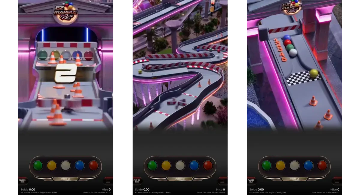 ez marble race las vegas sur mobile