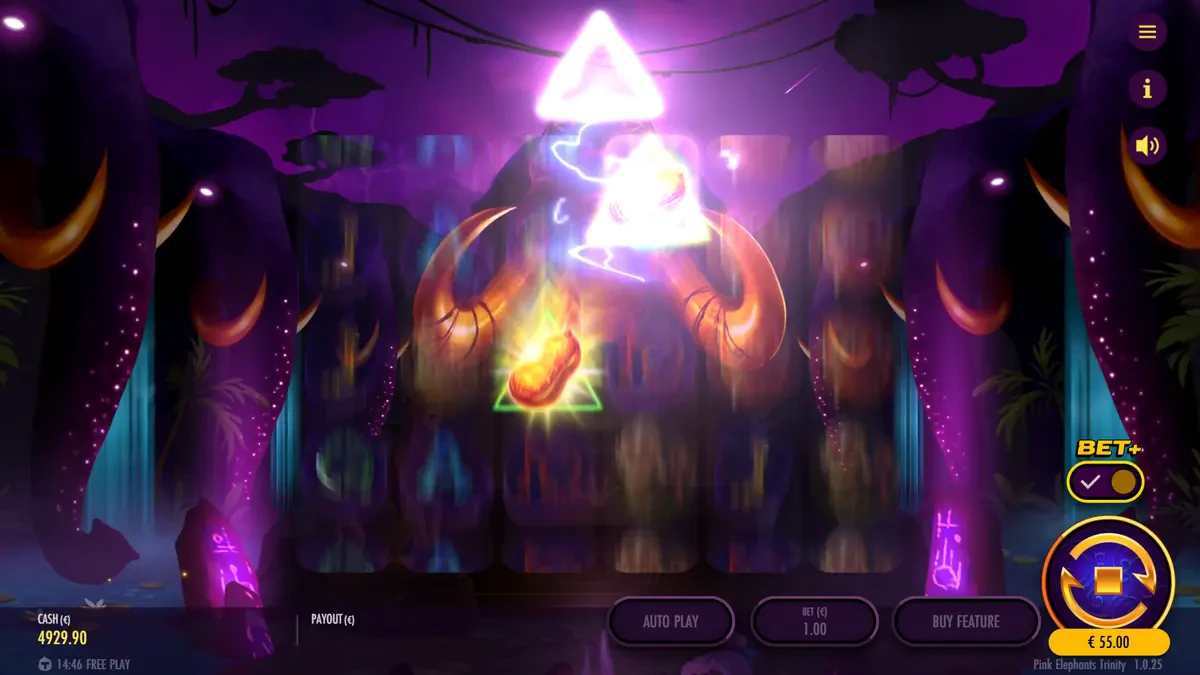 mystery feature sur pink elephants trinity