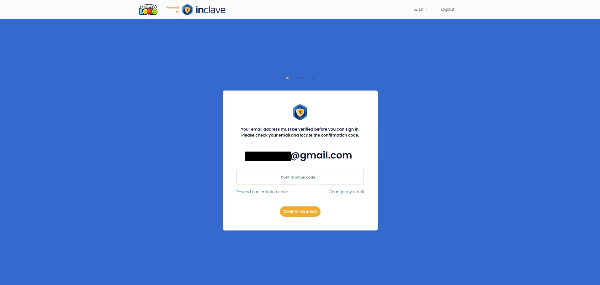 Inclave - Email Verification