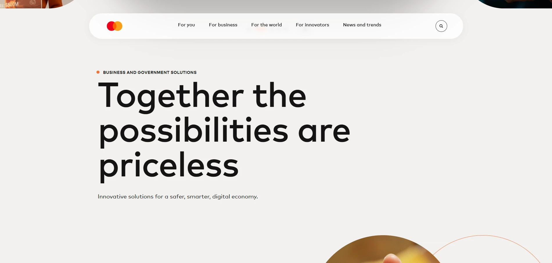 Mastercard - Homepage