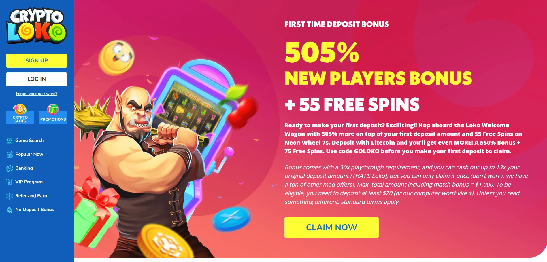 Crypto Loko - Welcome Bonus