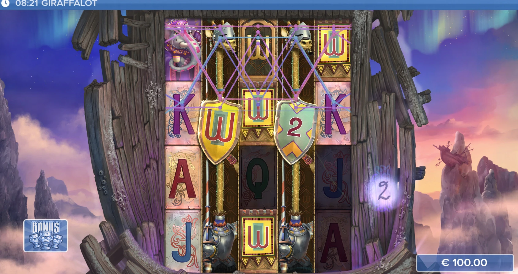 Giraffalot Spreading Wilds