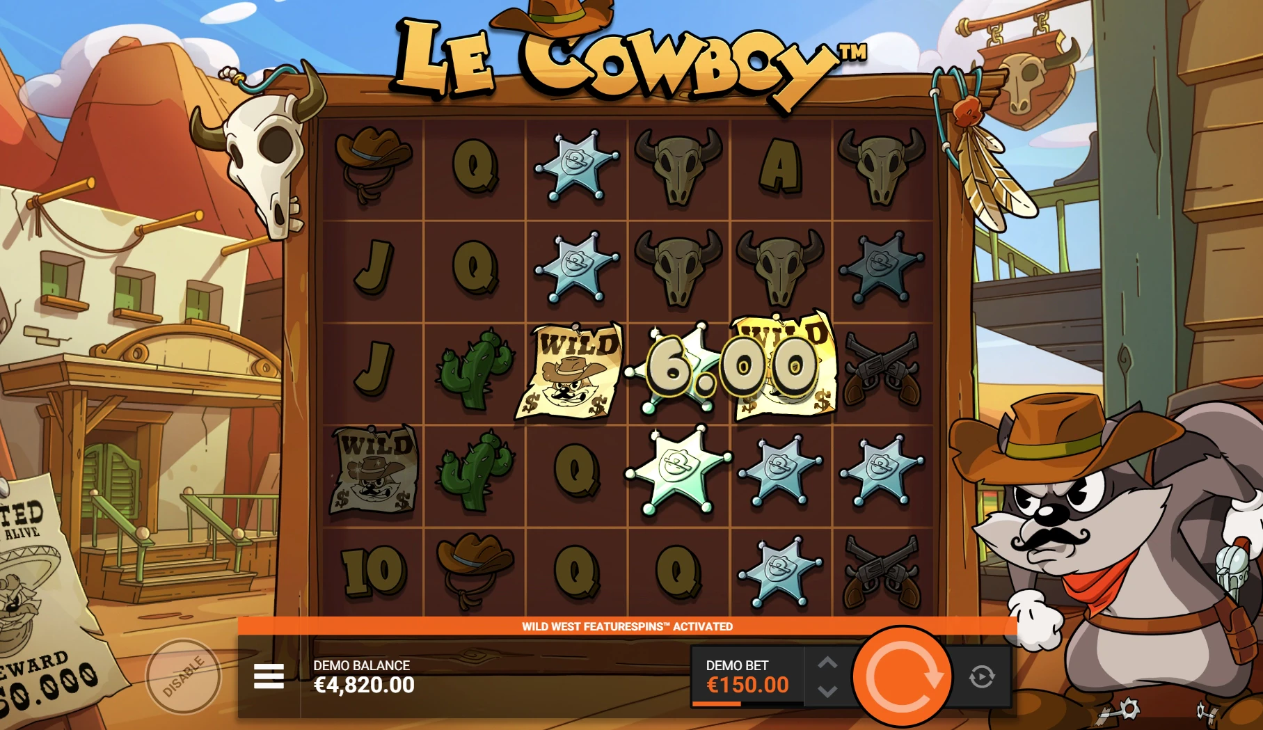 Le Cowboy Game Mechanics
