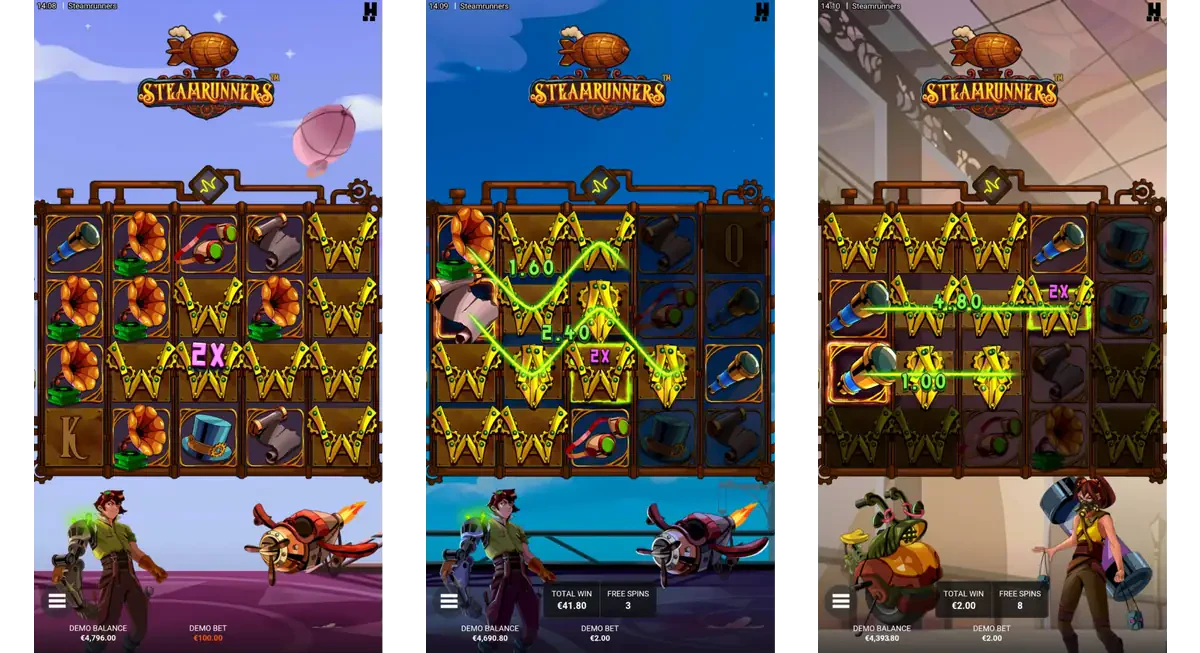 steamrunners sur mobile