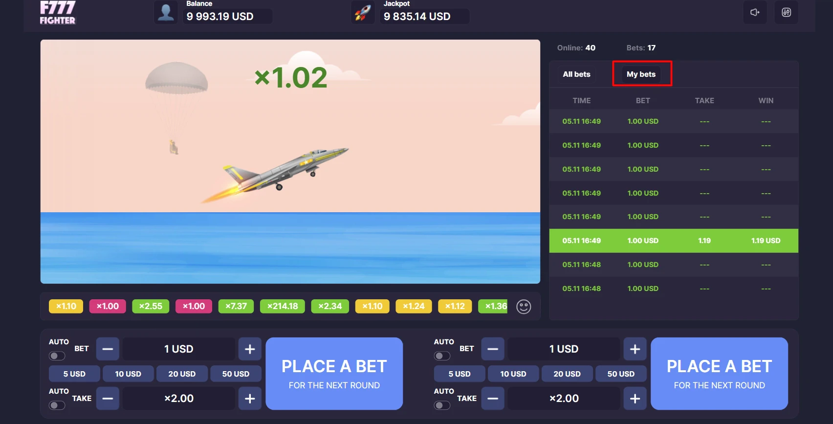 F777 Fighter by Onlyplay