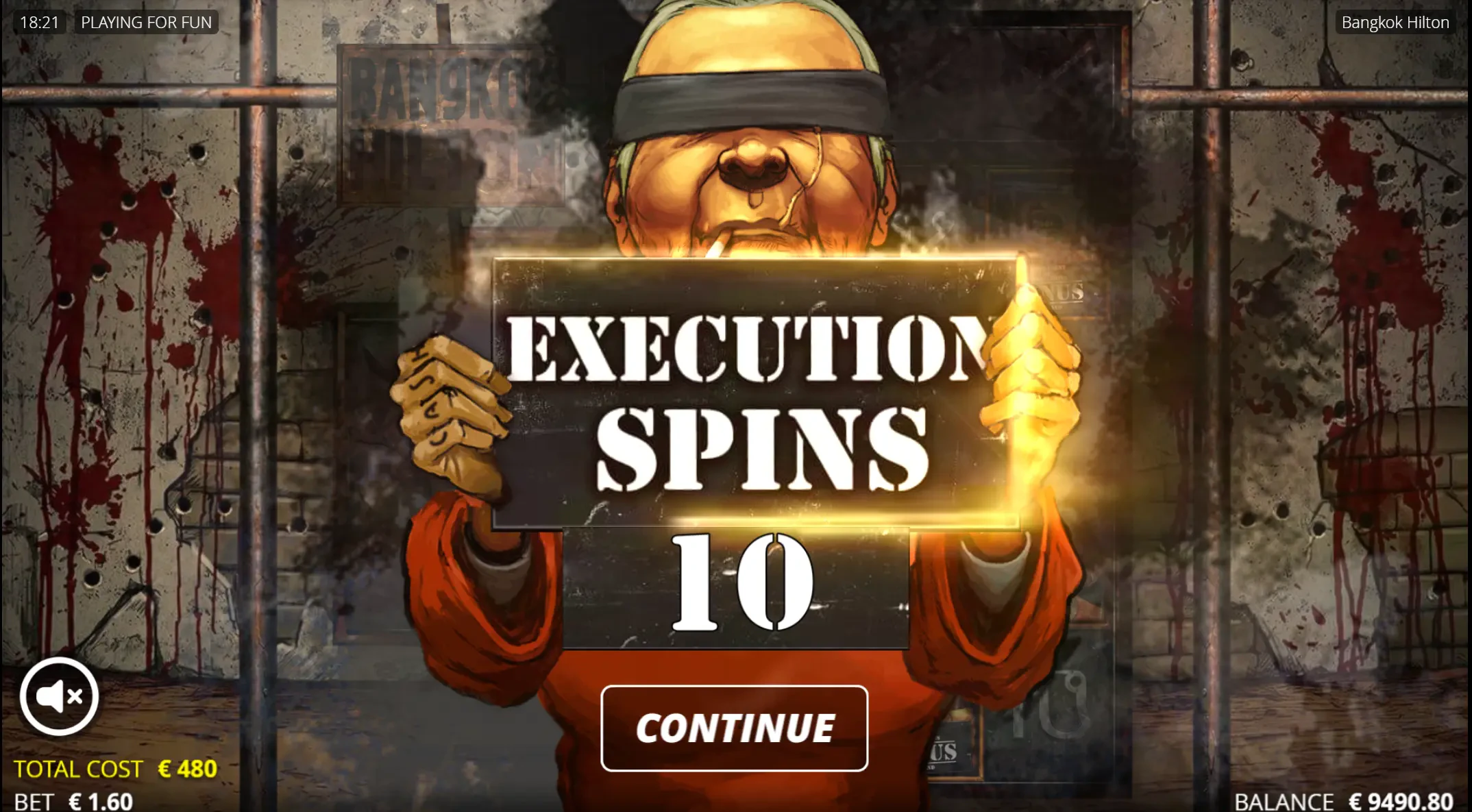 Visual das Rodadas Grátis: Tela exibida ao acumular os símbolos necessários para ativar as rodadas grátis. 