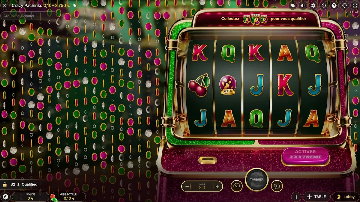 machine à sous crazy pachinko