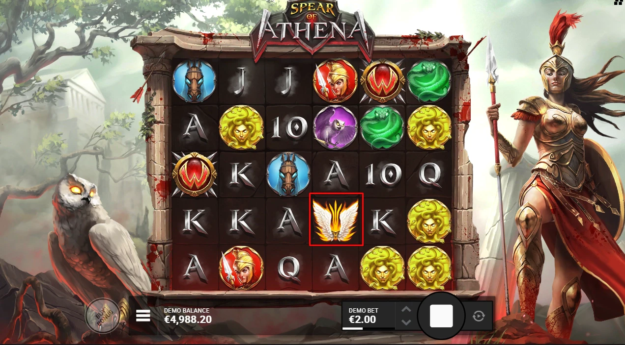 Spear of Athena Feature Symbols