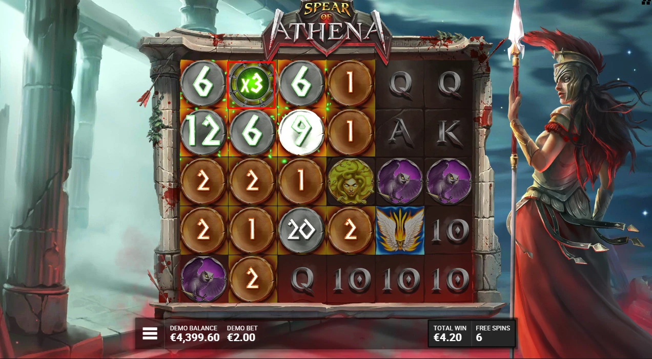 Spear of Athena Bonus Round