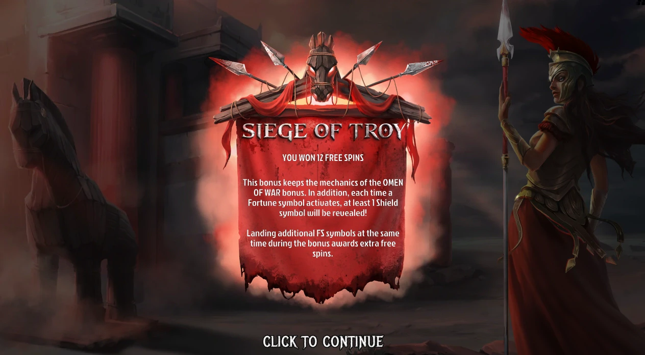 Spear of Athena Free Spins