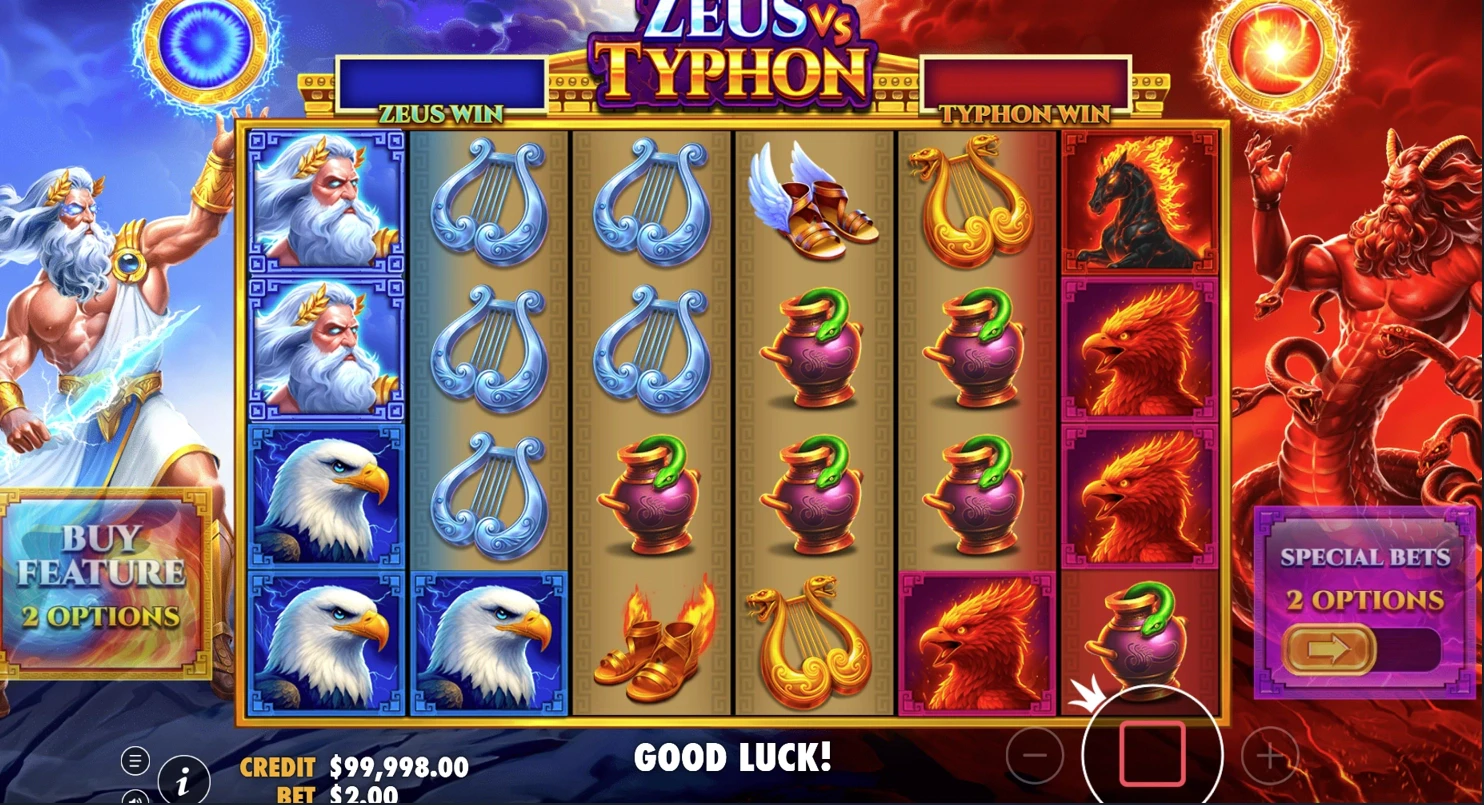 Zeus vs Typhon