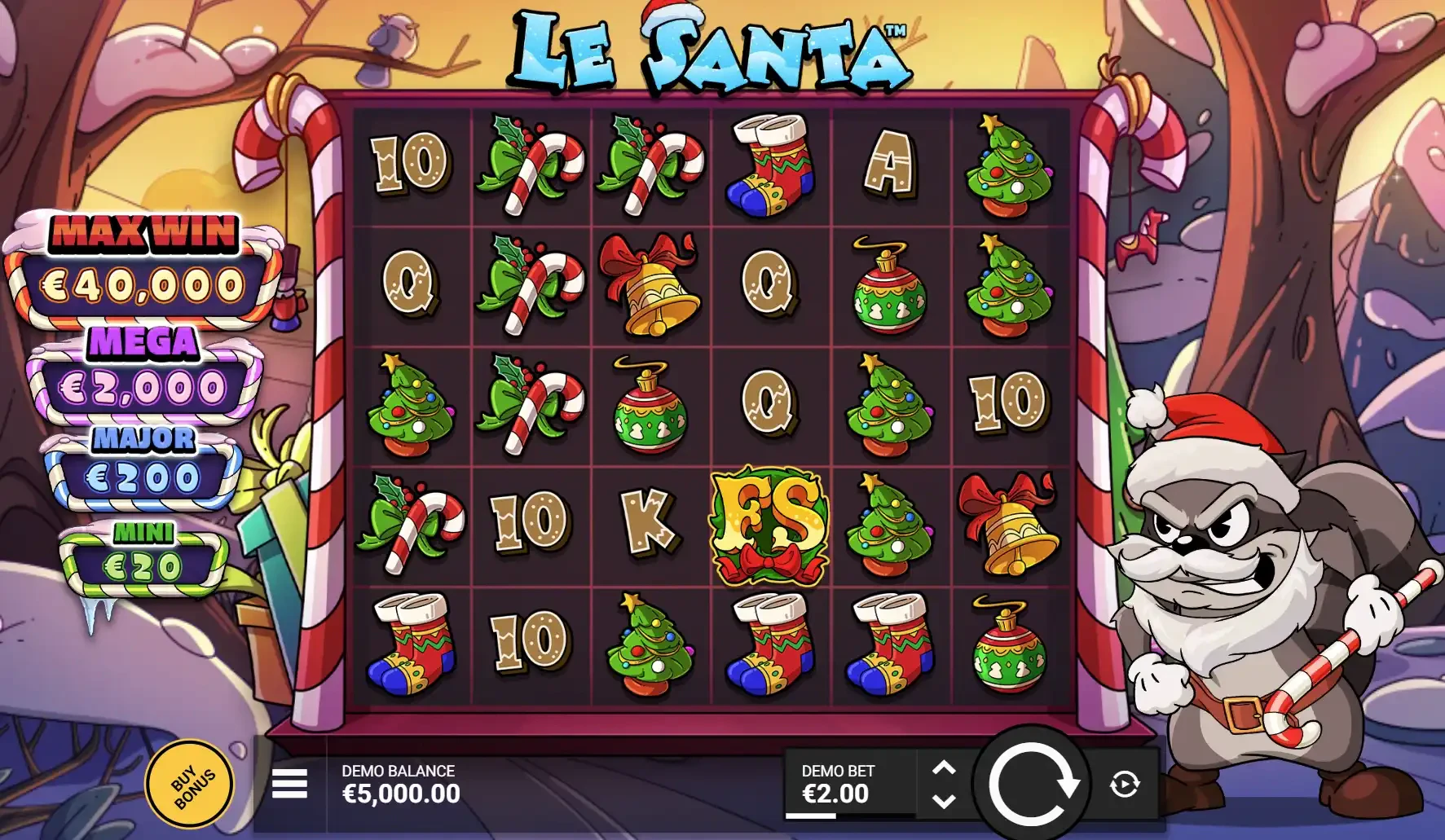 Le Santa Theme and Graphics