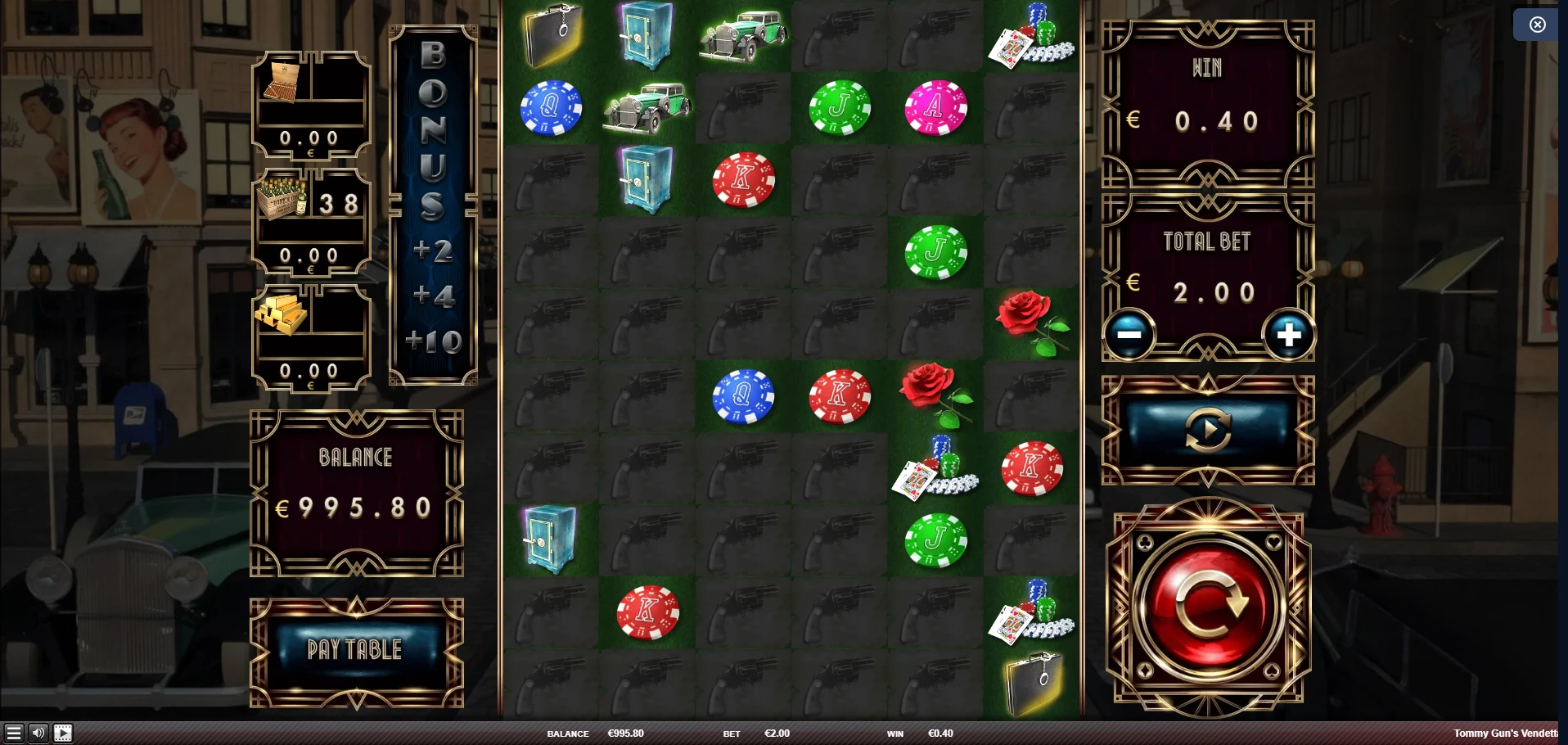 Tommy Gun Vendetta developed by software provider Red Rake Gaming