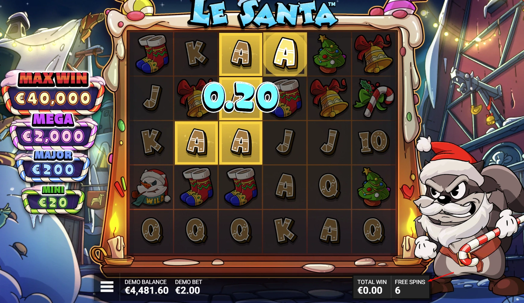 Le Santa Golden Squares