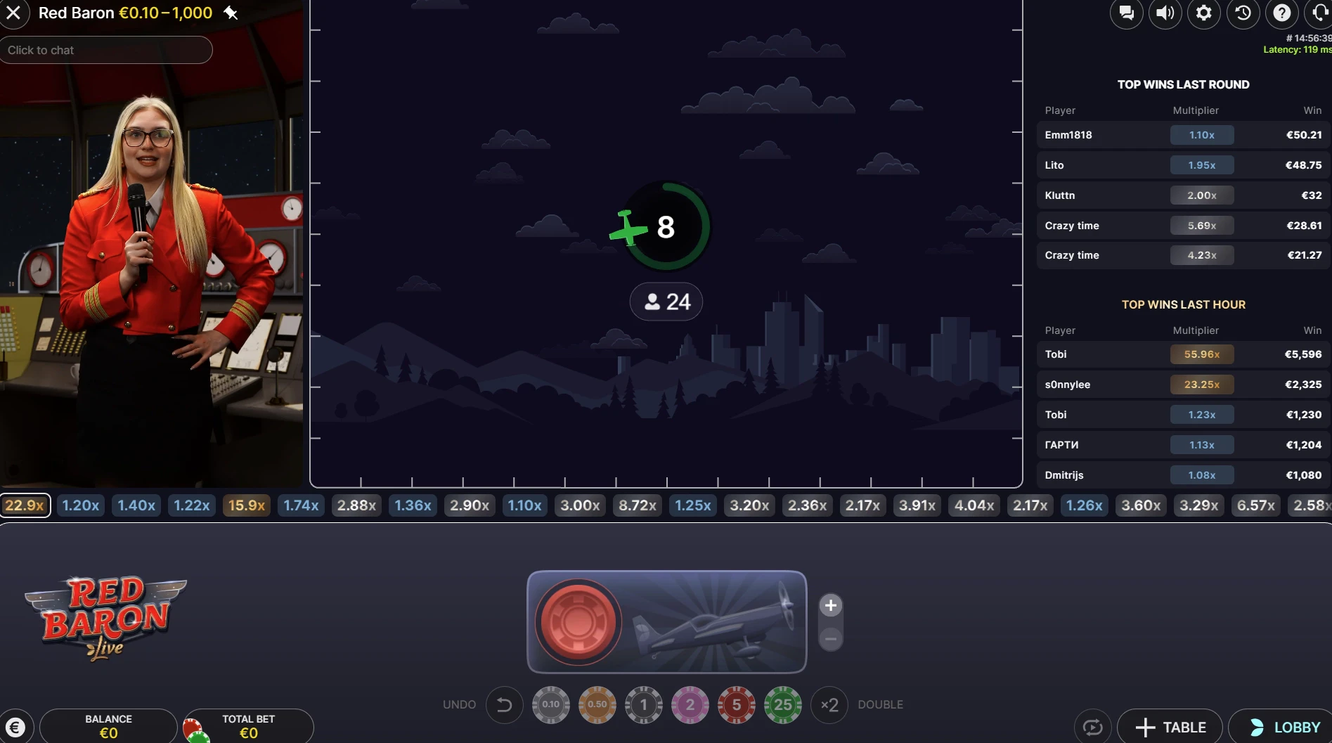 Red Baron Live Theme