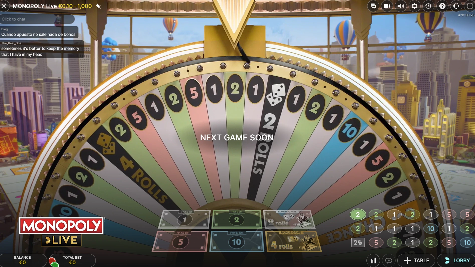 Monopoly Live by Evolution Gaming