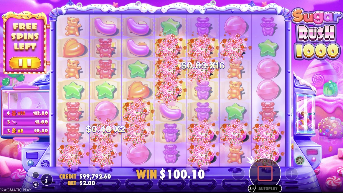 Play Sugar Rush 1000 in Demo Mode to Test Out the Game Features