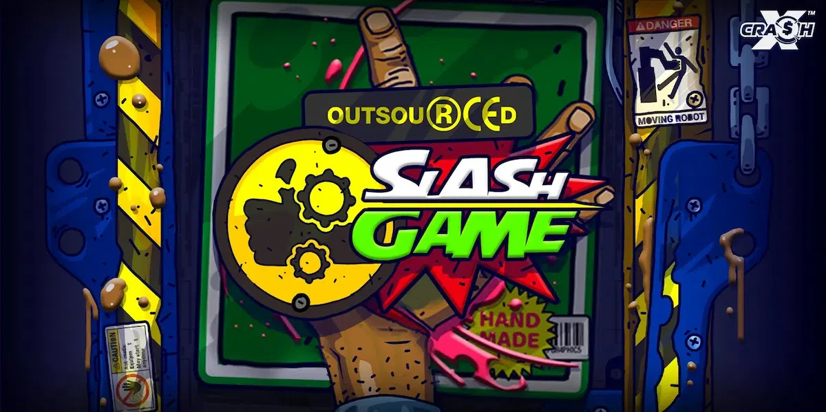 outsourced slash game
